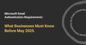 Microsoft Email Authentication Requirements 2025