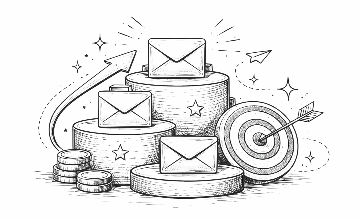 Email deliverability packages illustration